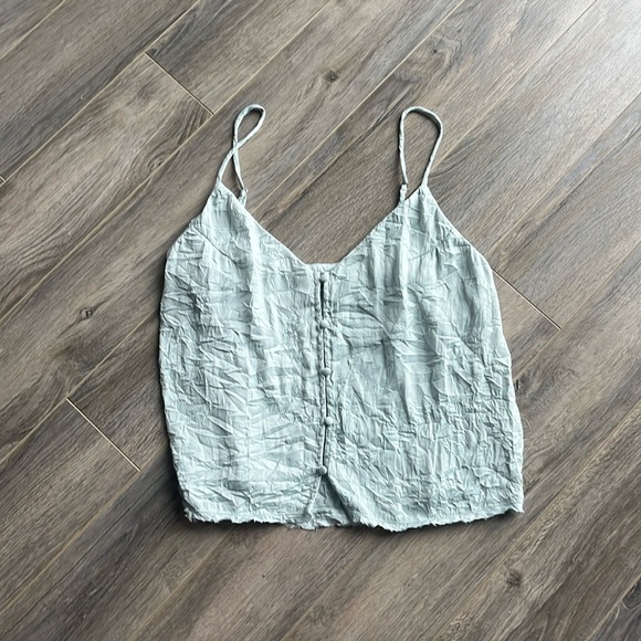 Free People Tops - NWOT Free People Flowy Button Down Tank Top